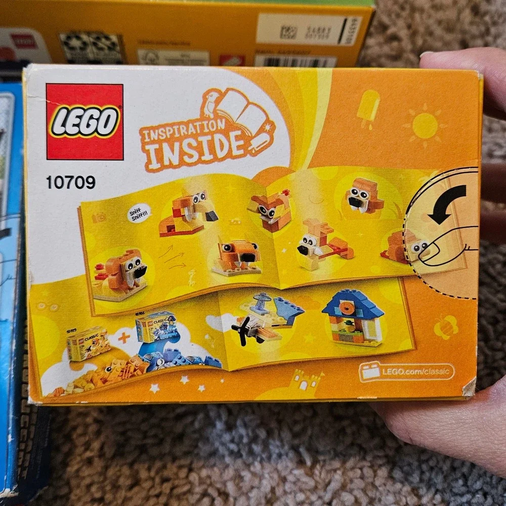 LEGO Creator City Classic Building Set Bundle NEW White Rabbit Police Orange
